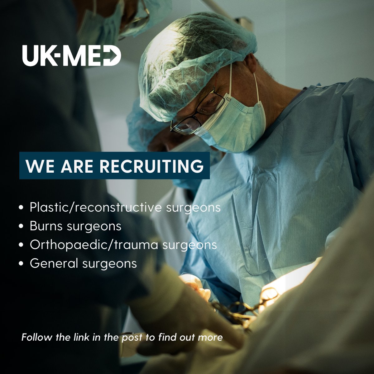 🚨 Calling all #surgeons! Do you want to help us save lives in emergencies? We are recruiting fully licensed and experienced surgeons to join our register of deployable #medical staff. 👇

lnkd.in/eMMyXtGE
