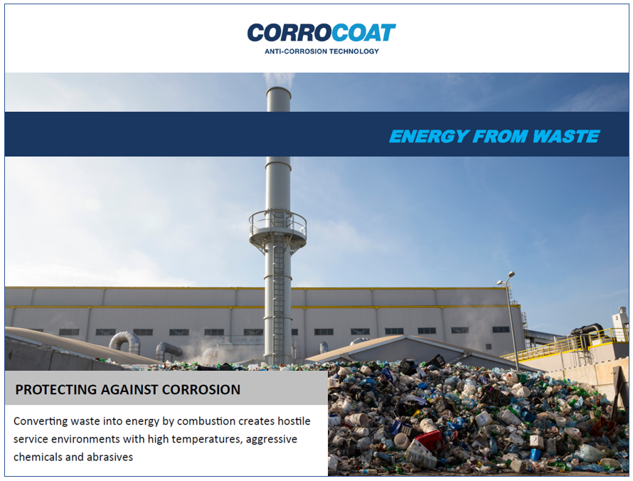 Converting waste into energy by combustion creates hostile service environments with high temperatures, aggressive chemicals and abrasives. Our coating systems repair &amp; protect capital and ancillary equipment from corrosion at Energy from Waste plants.
 corrocoat.com