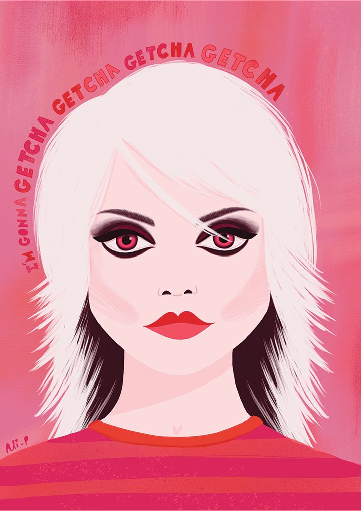 Another submission for @maryannehobbs Art is Everywhere - the beautiful Debbie Harry! I can never tire listening to Blondie! One of my faves in the 80s and to this day 💃🏻💃🏻💃🏻 @BBC6Music #6musicart