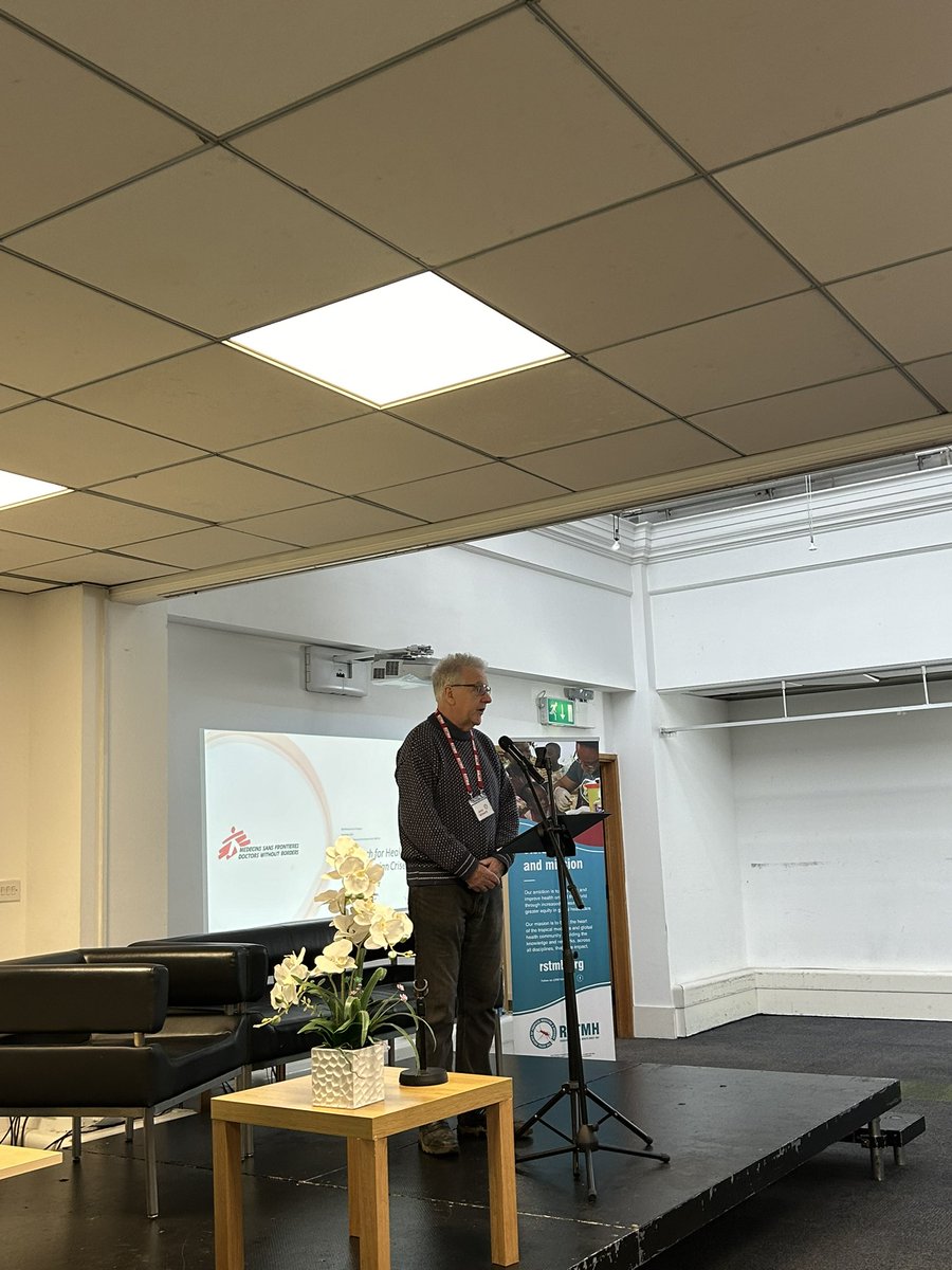 RSTMH President Professor Jimmy Whitworth is starting the day by introducing this morning’s speakers at Research in Progress London #rstmh2023