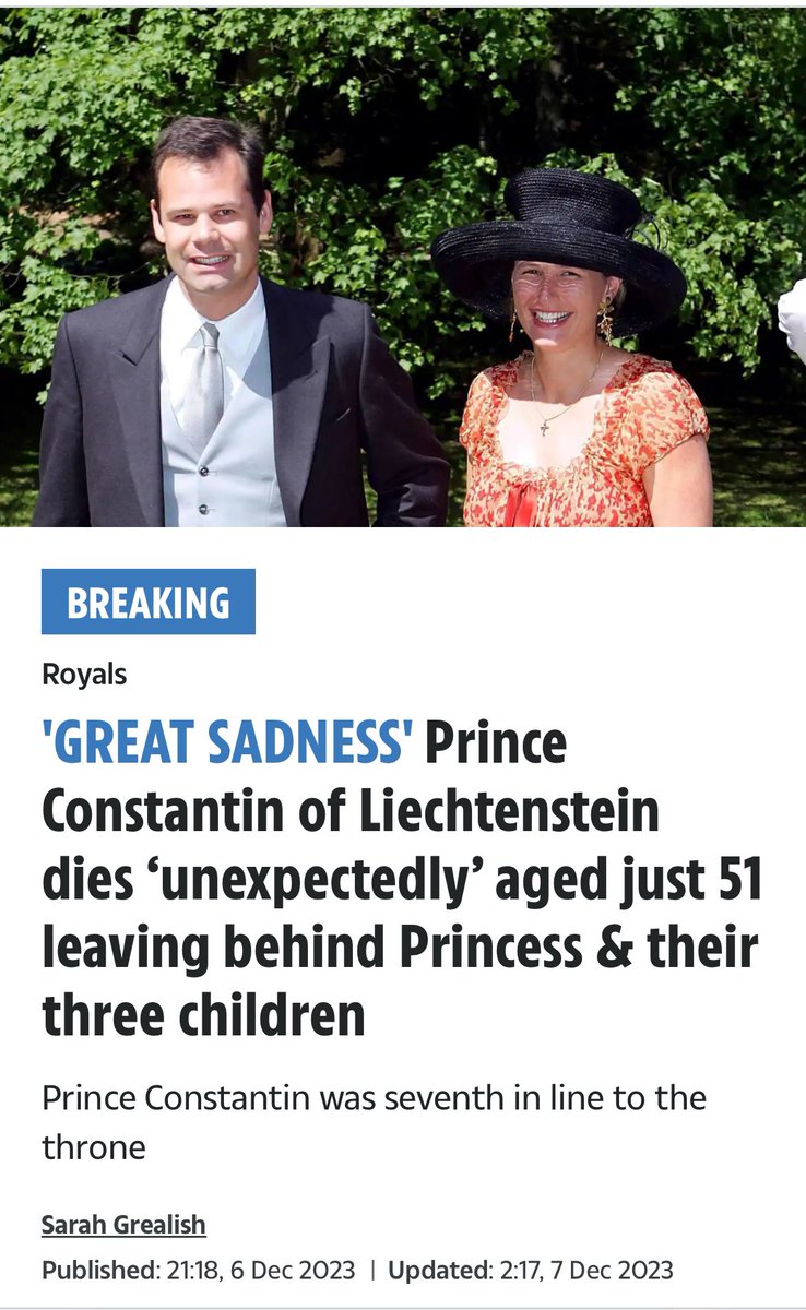 The prince has died suddenly at 51 and was fully vaccinated. 
#DiedSuddenly #FullyVaccinated #CovidVaccine #CovidJab #MKUltra #PrinceIsDead.