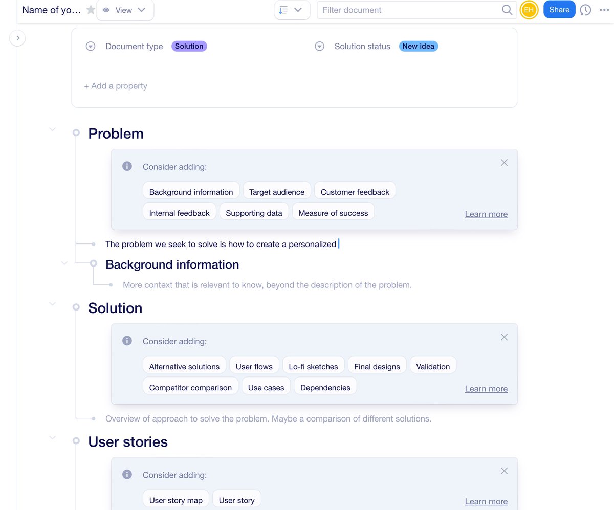 Working on an epic doc this morning using <a href="/delibr/">Delibr</a>!