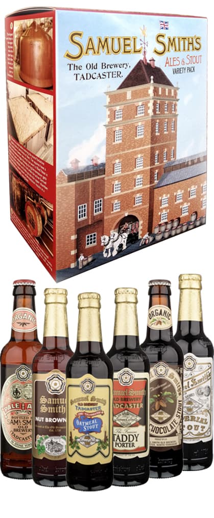 Christmas is a time for giving & what better gift than a classic Sam Smith’s Variety Pack consisting of a 355ml bottle each of Organic Pale Ale, Nut Brown Ale, Oatmeal Stout, Taddy Porter, Organic Chocolate Stout & Imperial Stout. bit.ly/3NhoDXD #Christmas2023
