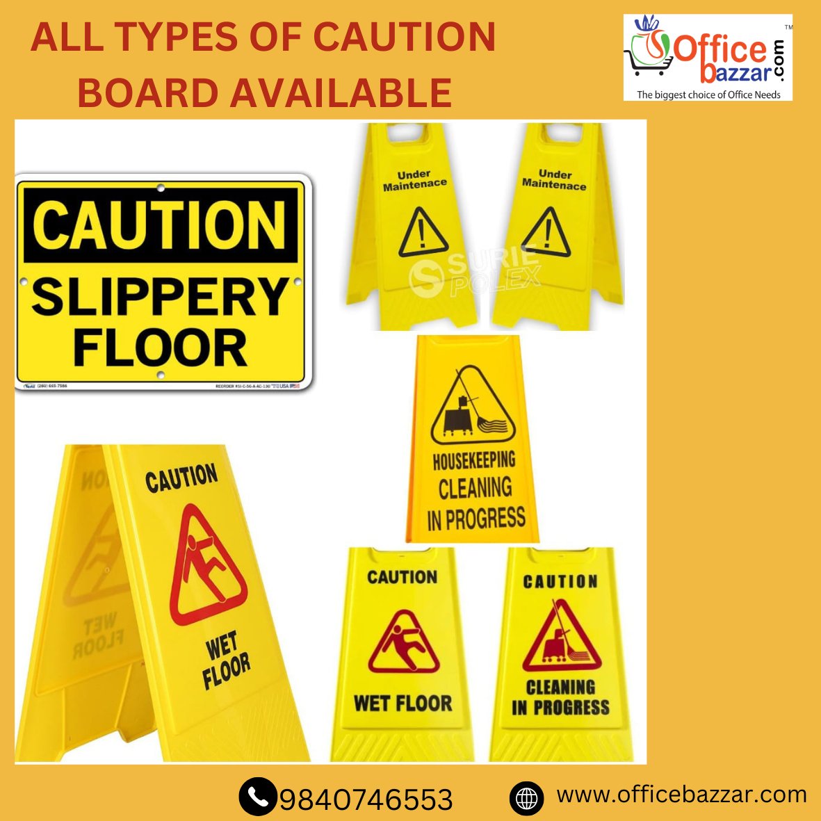 DhedhiAjit's tweet photo. #OfficeNeeds
#officebazzar
#CAUTION
#cautionboard https://t.co/M2qPwNFGEL