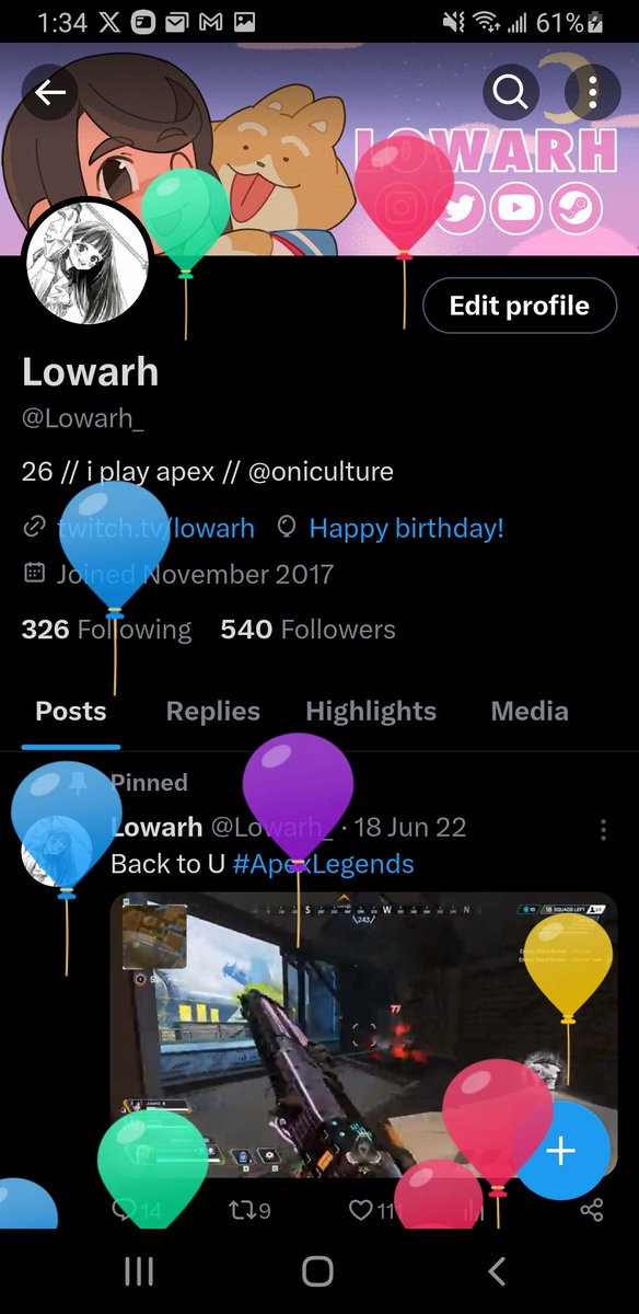 Lowarh_'s tweet photo. I have balloons uwu https://t.co/Sqt0VGNo6x