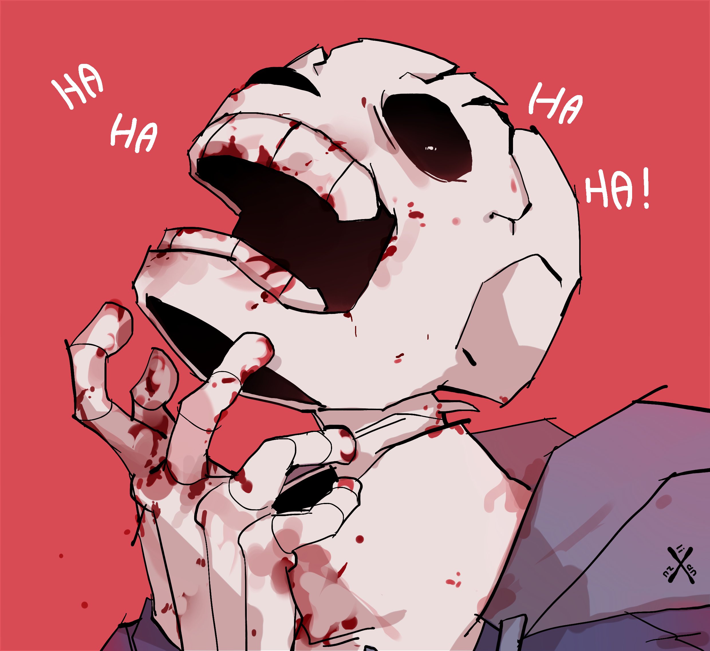 I drew horror!sans at work yersteday, it was my first draw of any sans at  all, what do you think ? : r/Undertale