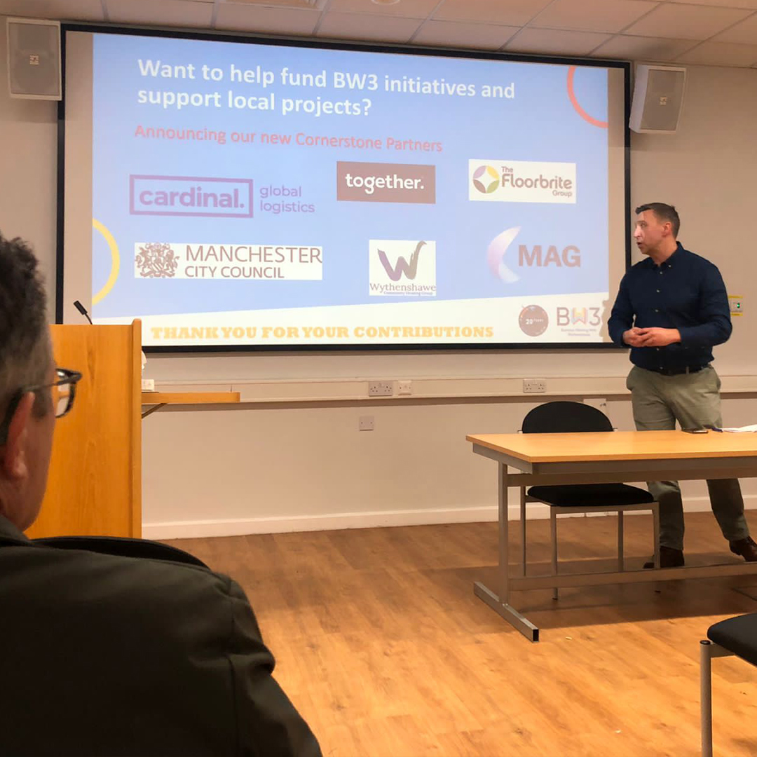 BlossomMcr's tweet photo. Last week was a total game-changer thanks to Clare North's epic update at BW3! When we have local businesses like the ones sponsoring BW3, who understand the importance of community growth, we get to witness inspiring initiatives like Woodhouse Park family centre take off. https://t.co/OzL4xBs0yU