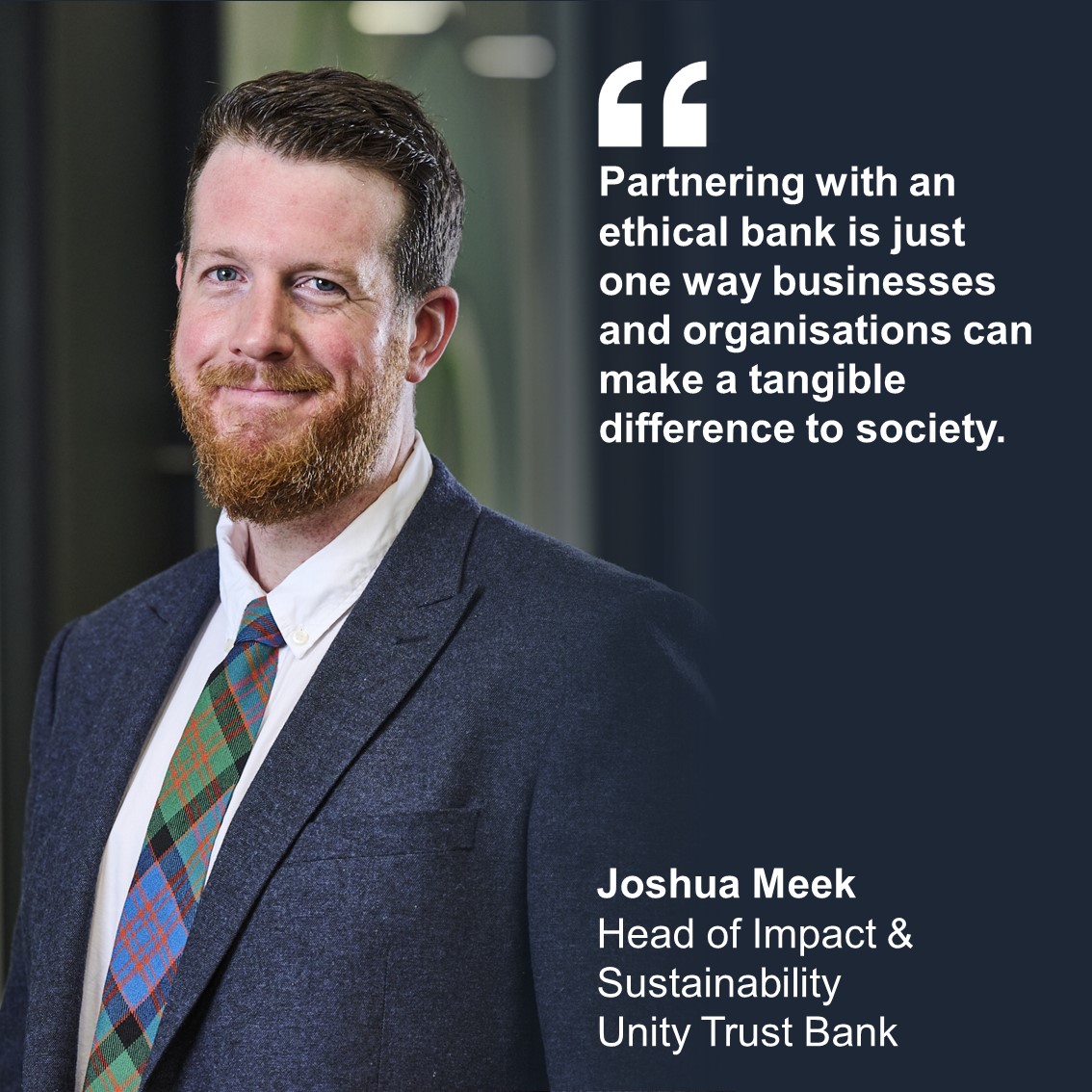In  <a href="/NACFB/">NACFB</a> Commercial Broker magazine, our Head of Impact &amp; Sustainability, Joshua Meek, discusses how #ethicalbanks - like Unity! - can help organisations secure the investment they need to achieve their goals and create meaningful impact in society: bit.ly/3Napidm