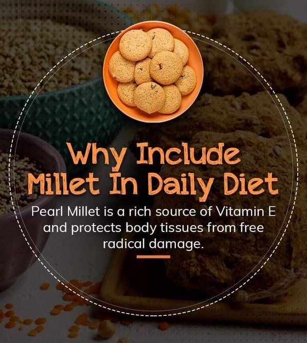Pearl Millet is Gluten-free and enriched with vital nutrients that improve digestion and support heart health. #Millets #IYM2023 #IYM2023