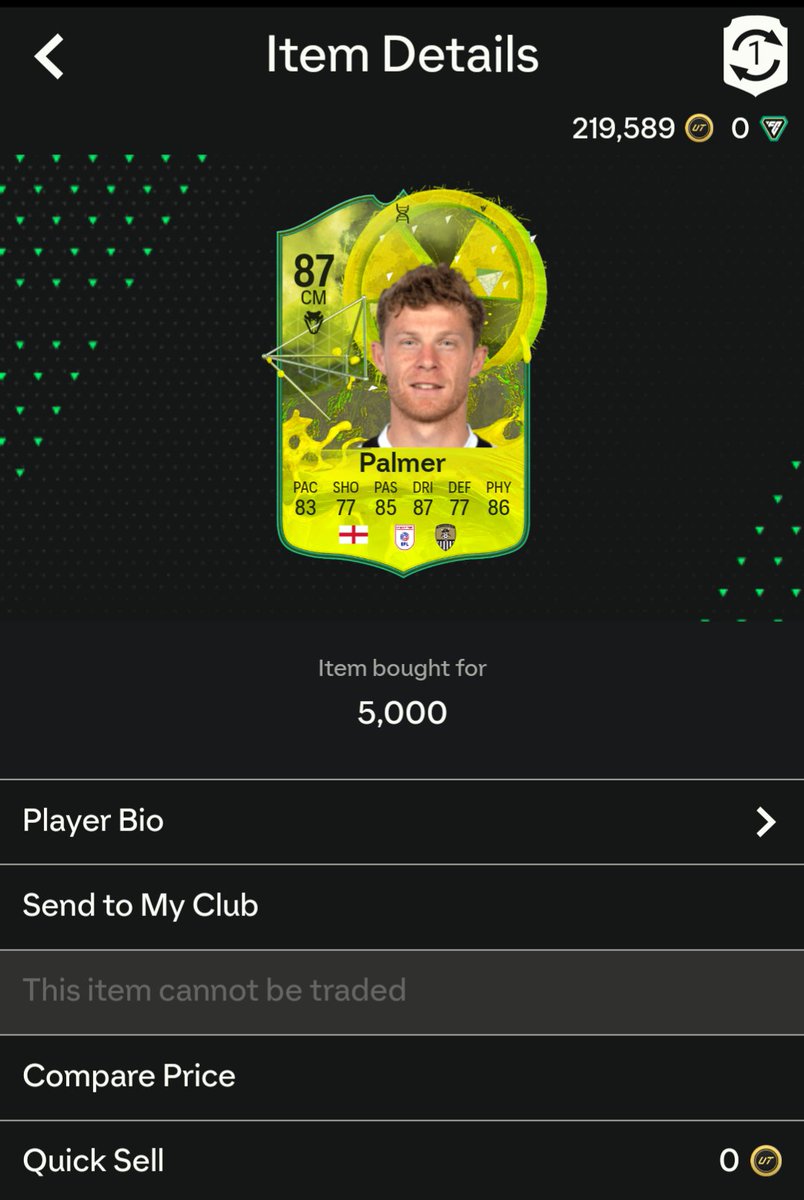 Craig_Stewart3's tweet photo. @k33n0_ @FUT24News Thought I was the only one 😂 https://t.co/e1CRTsSq1P