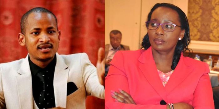 K24Tv's tweet photo. Babu Owino to MP Elachi: Salary meant for Ruto’s CASs can employ over 460K youths at Ksh10K per month https://t.co/u421X1SzaF https://t.co/NL8nLGFvIZ