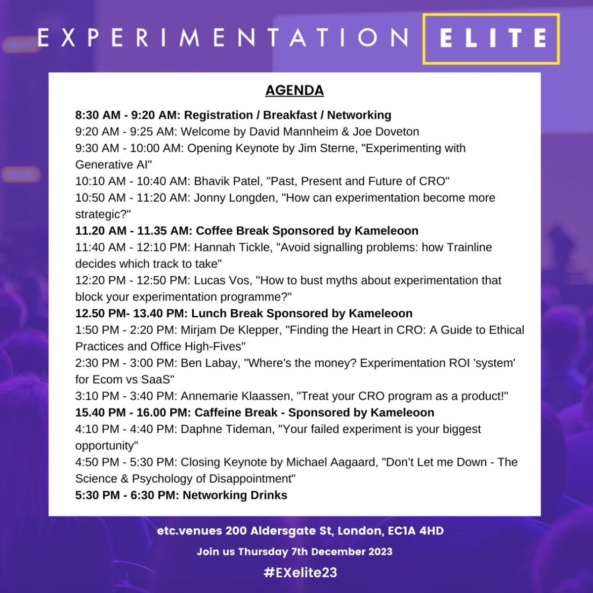 We are all set and ready for #EXelite23  winter edition 😀 Follow the day on our Linkedin page for highlights- linkedin.com/company/digita…