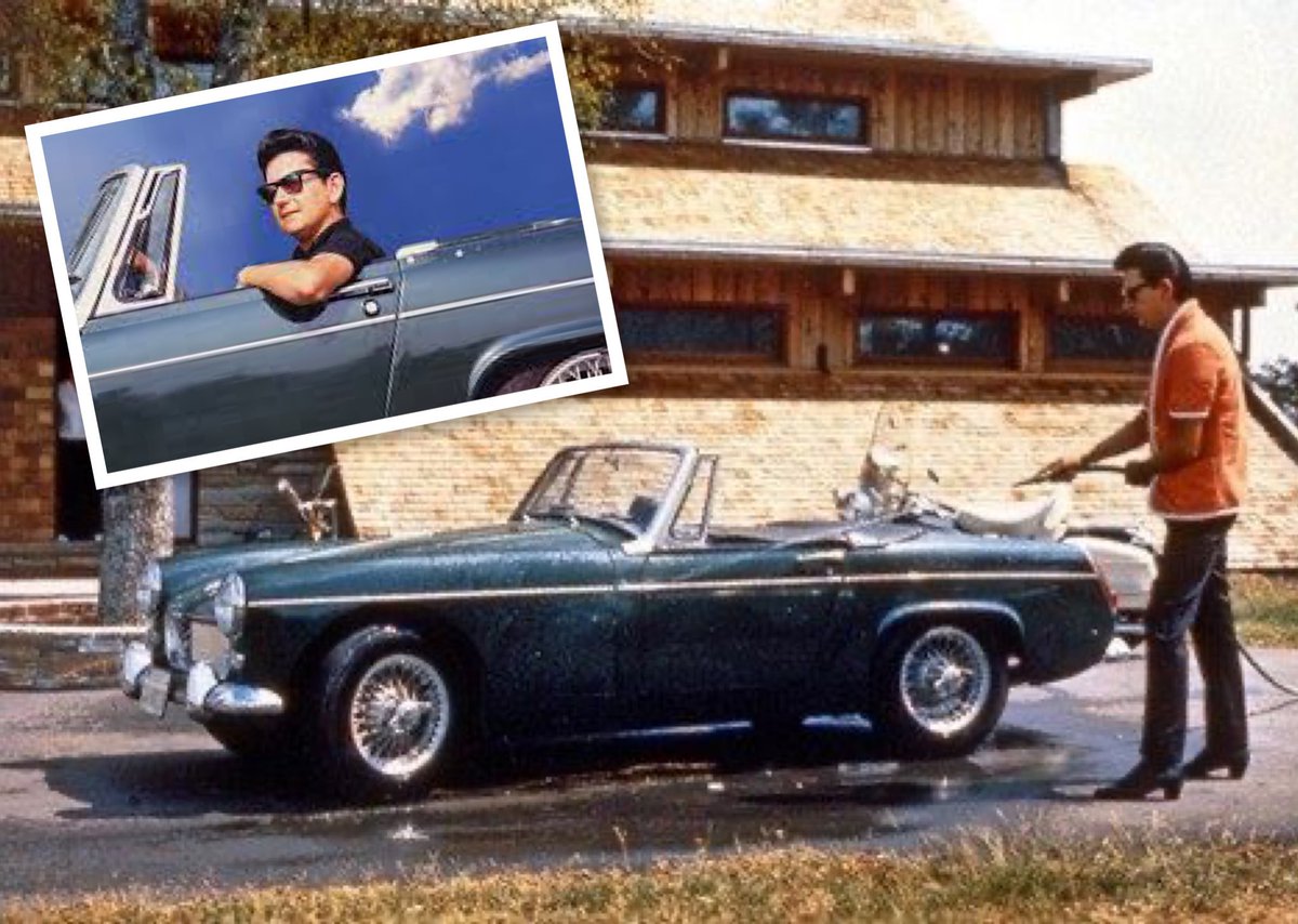 #OnThisDay in 1979, the very last MG Midget rolled off the production line.

📸 Here’s a favourite Midget of ours, owned by the legendary Roy Orbison, AKA “The Big O”, who we lost 35 years ago this week.

#RoyOrbison #MGMidget