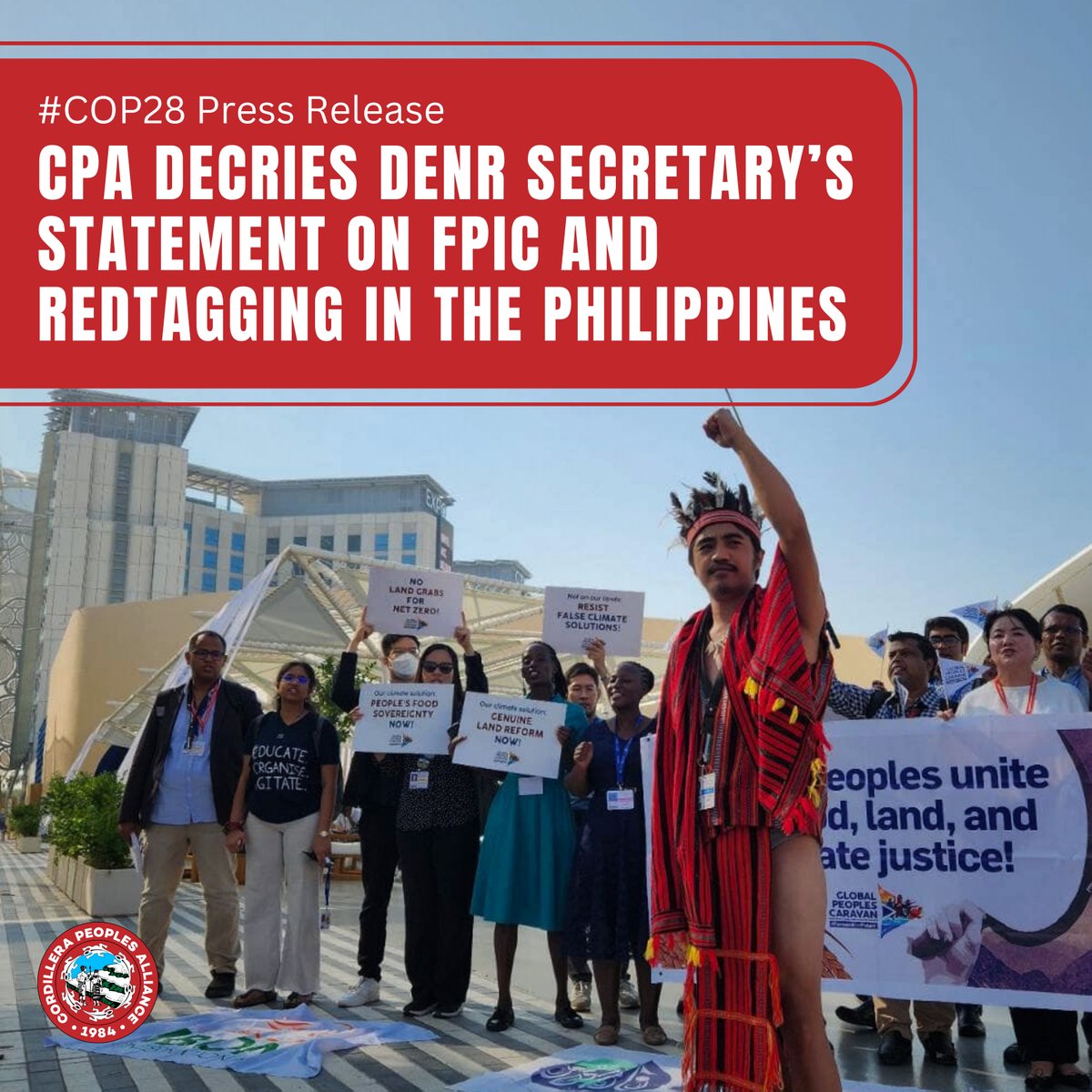 IWGIA's tweet photo. Human rights violations continue to reign with impunity," said CPA Secretary General Bestang Dekdeken.
- From a @CPA_Cordillera press release
#IndigenousPeoples #StandWithCPA #DefendCordilleraPH
4/4 https://t.co/J5EprjKCao