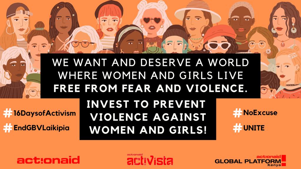 Communities can organize and participate in educational initiatives that raise awareness about GBV, its forms, and ways to prevent it.
#EndGBVLaikipia
Protect Our WomenAndGirls

@Activista_031
@YouthHub_KE
@GVNJoshuaIrungu
@Gp_Kenya
@ActionAid_Kenya