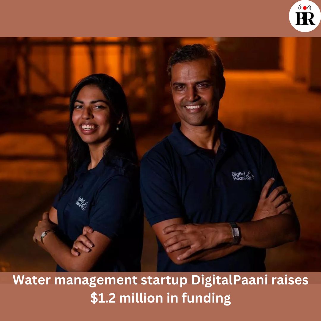 Water management startup DigitalPaani raises $1.2 million in funding

Read more - buff.ly/3Rxw9Qk 

#DigitalPaani #WaterManagement #IoT #StartupFunding #technews #TechStartups #ElementalExcelerator #BharatFoundersFund #WastewaterTreatment #EnvironmentalFriendly