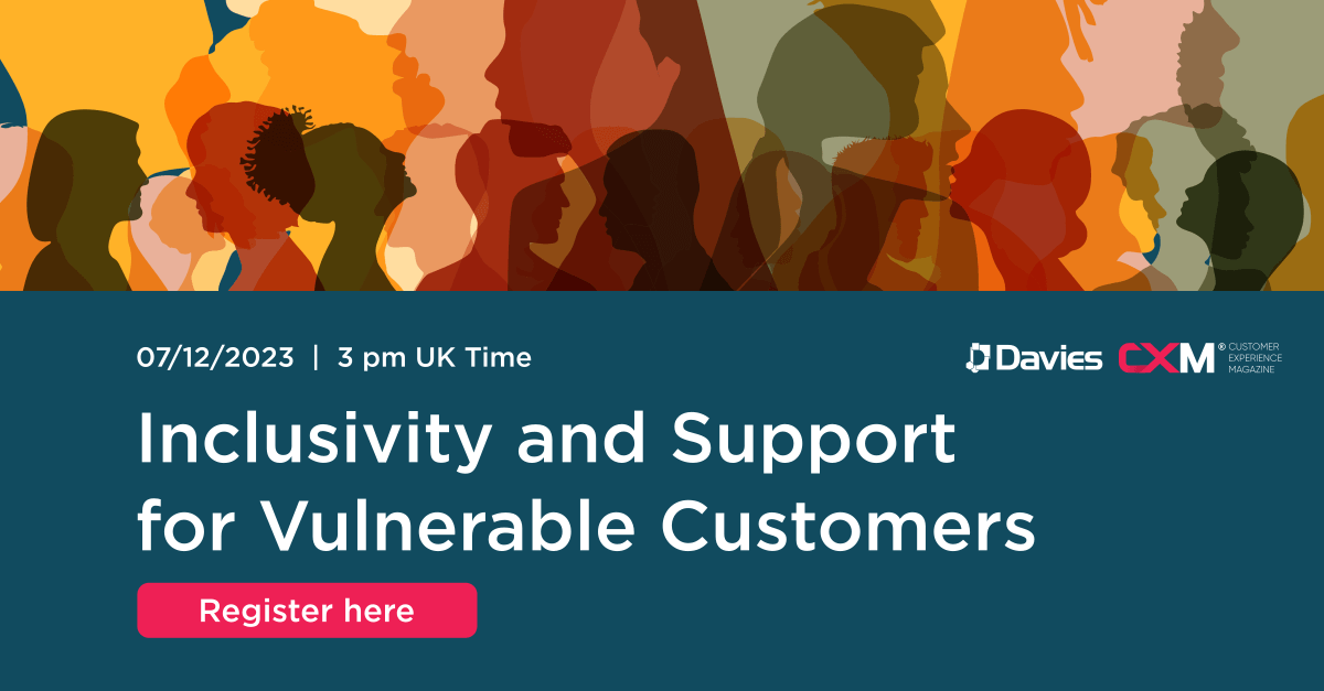 Today's the day! Only 6 more hours to go until our highly anticipated webinar with Davies' very own Philip Michell🎉 There's still plenty of time to register and save your seat. See you at 3pm🚀 cxm.co.uk/cxm-resource/i… #webinar #CustomerExperience