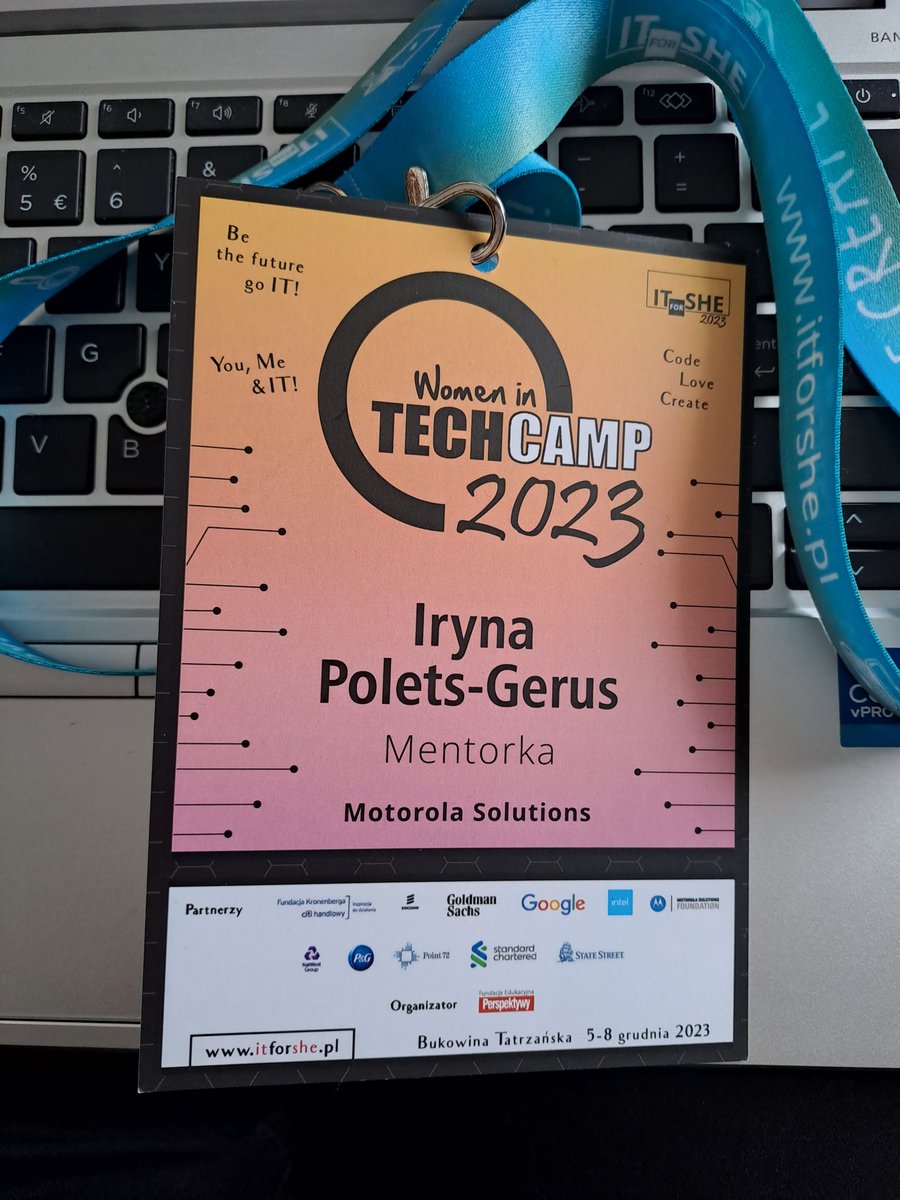 IrynaPolets's tweet image. Waiting for my workshop and my amazing Group! Good to be here again! #womenintech, #techcamp2023, #motorolasolutions