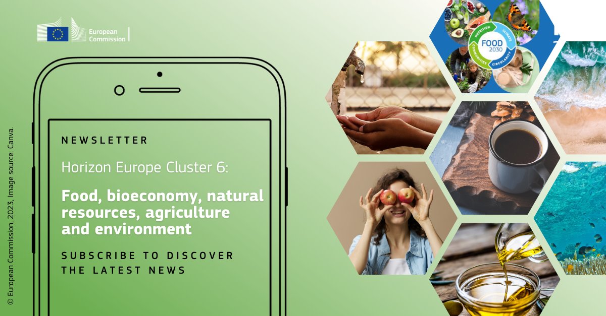 EUgreenresearch's tweet photo. ⭐️Read our holiday special about research making a difference in 2023
⭐ Apply for funding on land, ocean and #water for #ClimateAction & #CircularEconomy
⭐ We are looking for agri-food or marketing experts
⭐ Save the date for #RIDays 2024
👉 https://t.co/hLiANCbvrp https://t.co/euG5MGbpJK