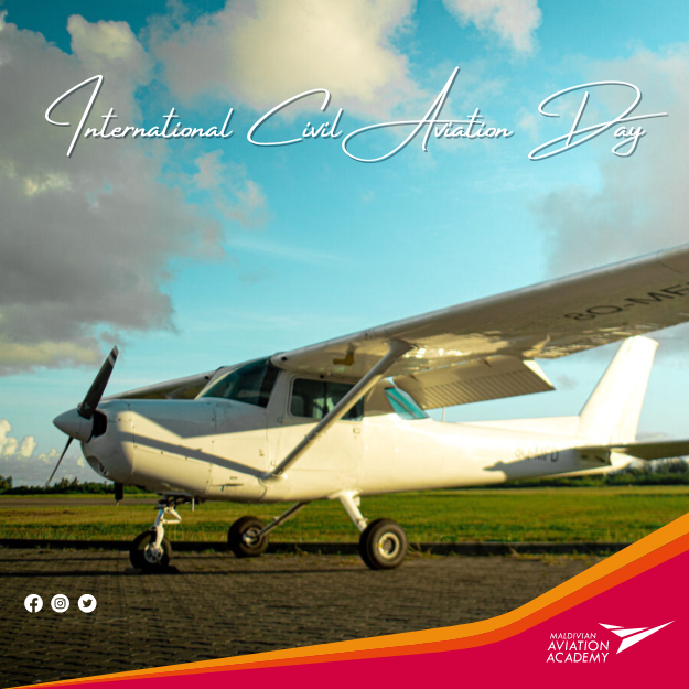 Commemorating International Civil Aviation Day with pride at Maldivian Aviation Academy! Today, we celebrate the innovation, knowledge, and passion that drive our future aviation leaders. #flywithMAA #AviationEducation #FutureAviators #MaldivianAviation