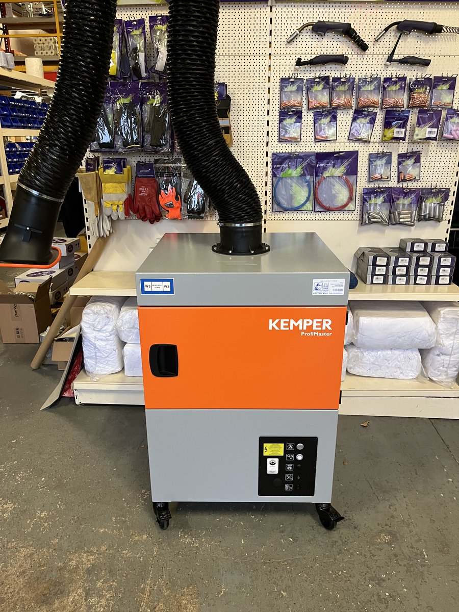 A brand new Kemper Profimaster fume extractor on it's way to a valued customer. We are a Kemper Premium partner, so give us a call for great prices on Kemper fume extraction!