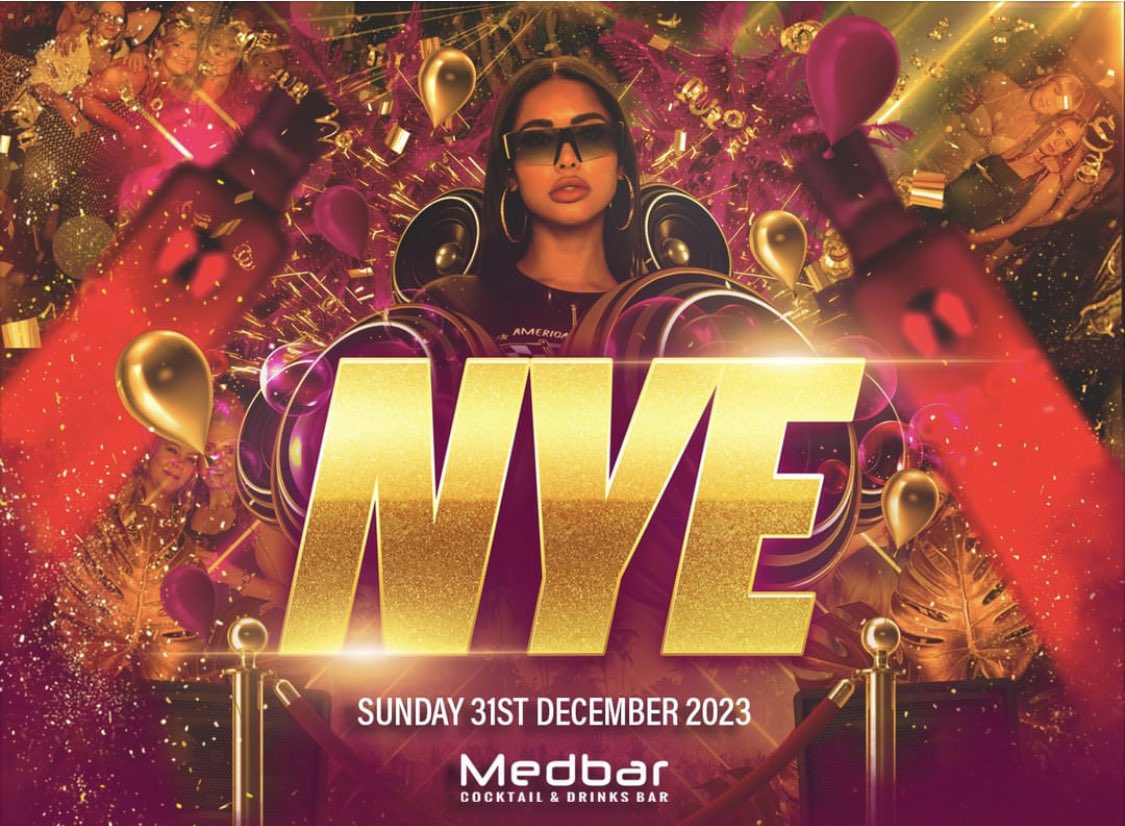 In the mix NYE MEDBAR SOUTHAMPTON in the urban room