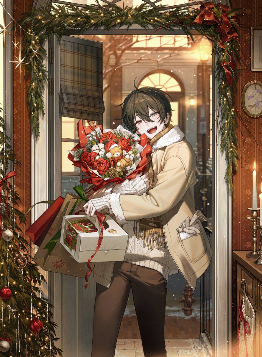 앙상블스타즈!!(<a href="/enstars2_KR/">앙상블스타즈!!</a>) 카게히라 미카 일러스트 작업했습니다~🎄
앙스타!! 3주년 캠페인 많이 즐겨주세요💐͜ (ᵔ ̮ ᵔ)› ❤️
#앙상블스타즈 #앙스타_3주년_캠페인