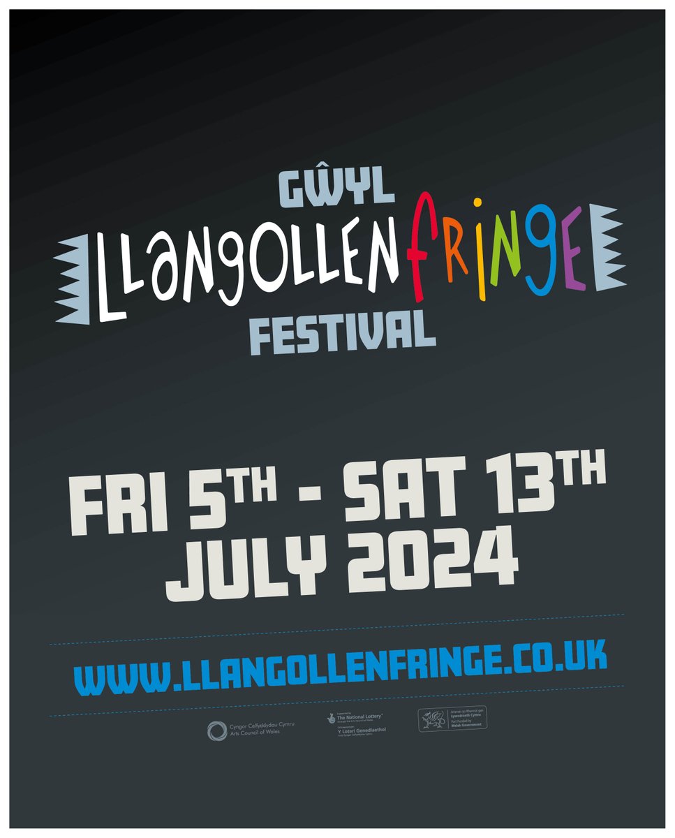 Llangollen Fringe Festival (@llangollenfring) on Twitter photo Dates announced for 2024 and Super Earlybird Passes on sale!
Dyddiadau I 2024 di cyhoeddi a pasys Cyn-Cyntaf I’r Felin ar werth!
llangollenfringe.co.uk/index.php/en/w…
#llangollenfringe #northwales #visitwales #llangollen #livemusic #bbcwales #wrexham #itvwales
llangollenfringe.co.uk/index.php/en/w… Dates announced for 2024 and Super Earlybird Passes on sale!
Dyddiadau I 2024 di cyhoeddi a pasys Cyn-Cyntaf I’r Felin ar werth!
llangollenfringe.co.uk/index.php/en/w…
#llangollenfringe #northwales #visitwales #llangollen #livemusic #bbcwales #wrexham #itvwales
llangollenfringe.co.uk/index.php/en/w…
