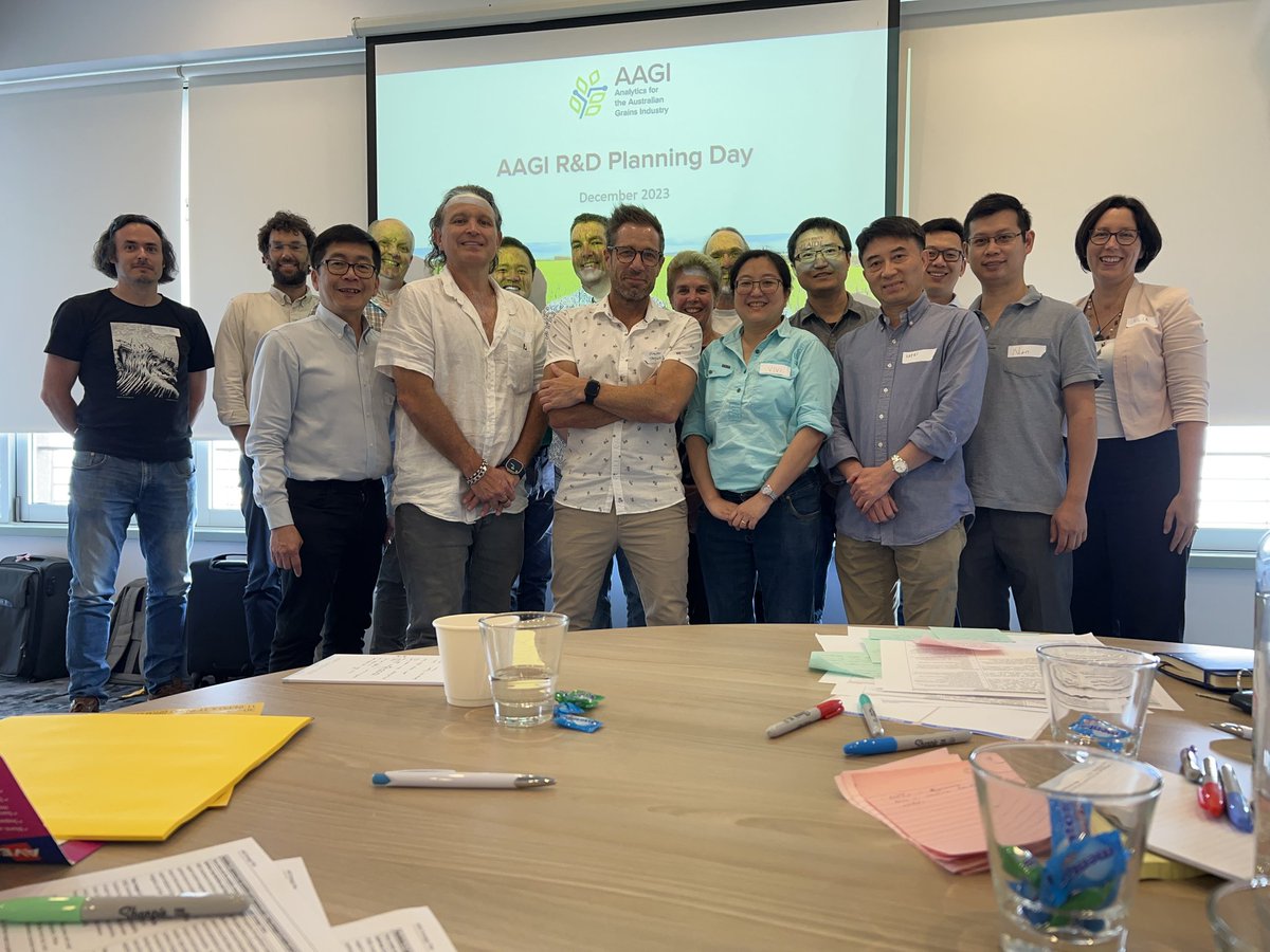 Analytics for the Australian Grain Industry (AAGI) R&amp;D Planning Day in Adelaide