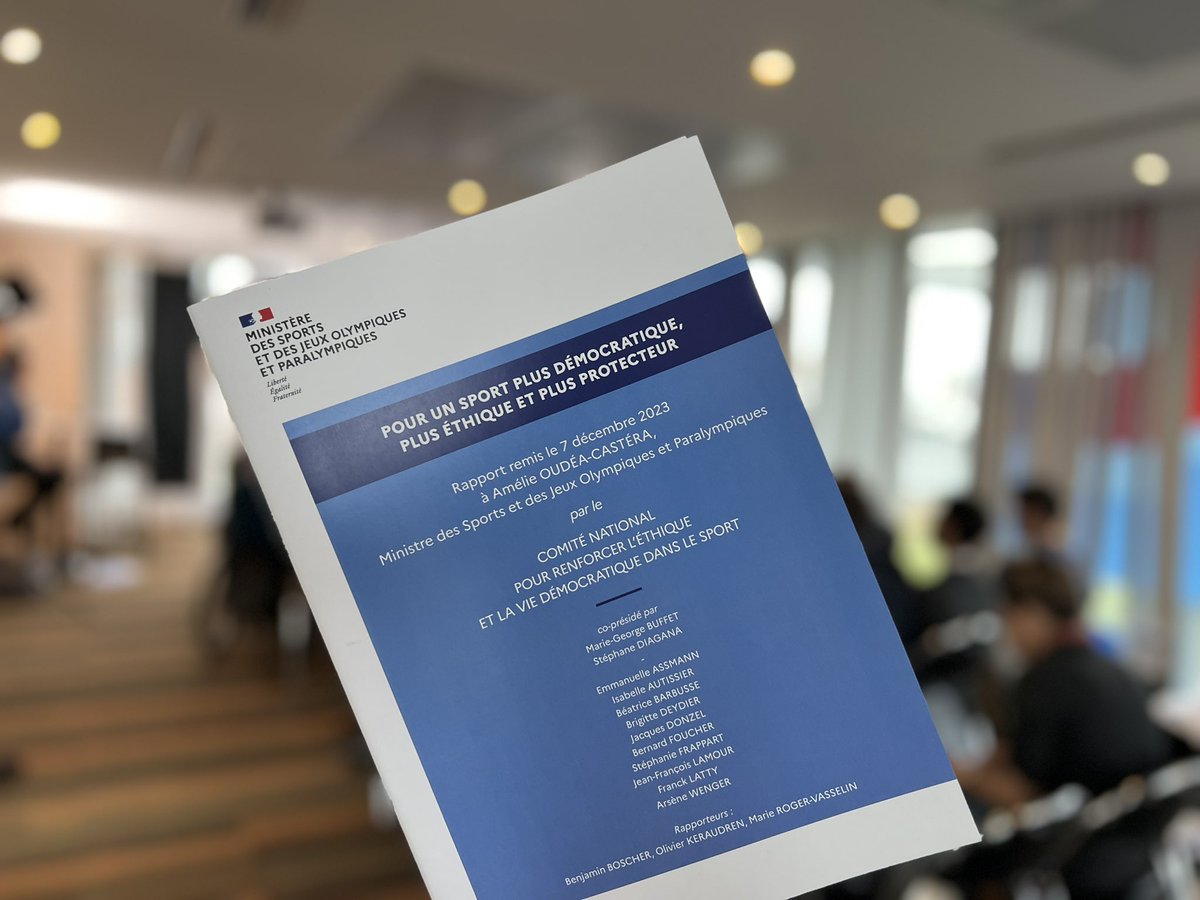 Amélie Oudéa-Castéra tweet media