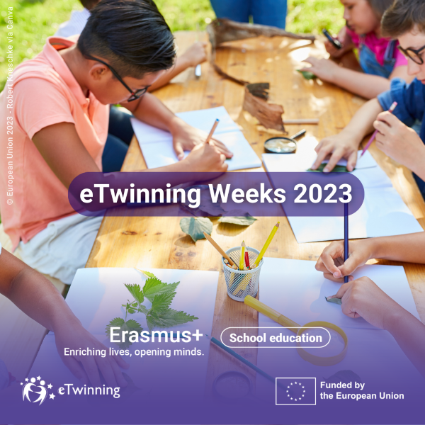 eTwinningEurope's tweet photo. Explore the best moments of #etweeks23! 
🚀 Check our wrap-up article featuring: 🟡 Creative activities and resources on #Innovation and #Well-being, 🟢 Cooperation areas, 🟠 3 expert-led online discussions, drawing 350+ participants. 
Discover now: 🔗https://t.co/k9Vt9pkNhb https://t.co/gb27ZQFBpM