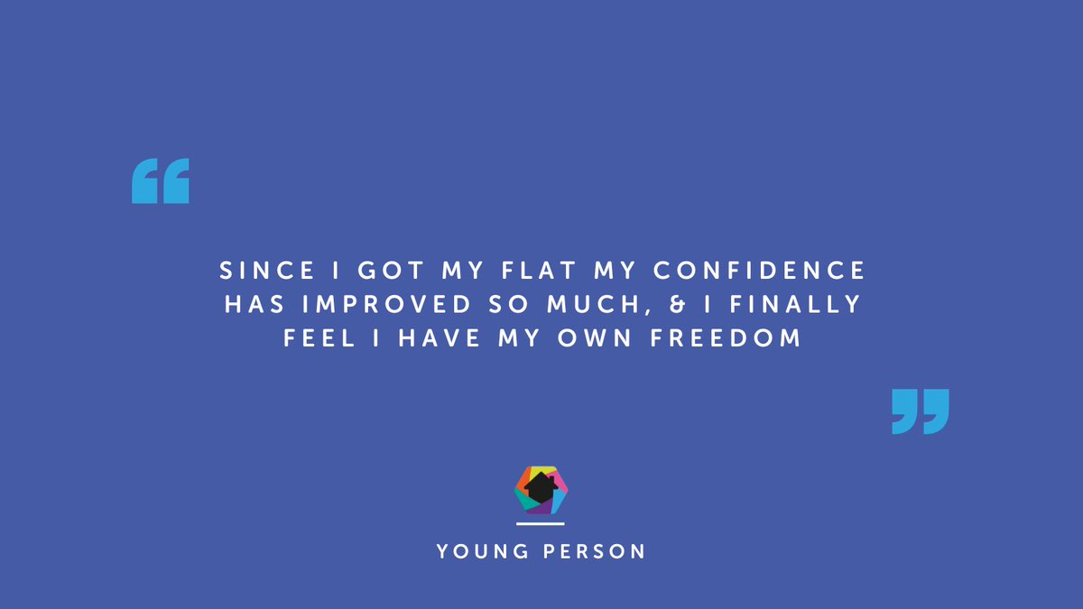 'Since I got my flat my confidence has improved...' 🤩 #NHP #CareLeaversCan #HouseProject