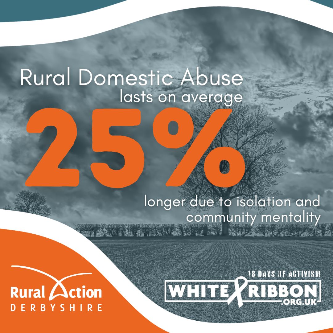 One in four rural domestic abuse victims are facing an even tougher road to healing- 25% longer with isolation and a community mentality.

Learn about available resources and help create a space for recovery. 

#16Days #16DayofActivism #EndDomesticAbuse #ruraldomesticabuse