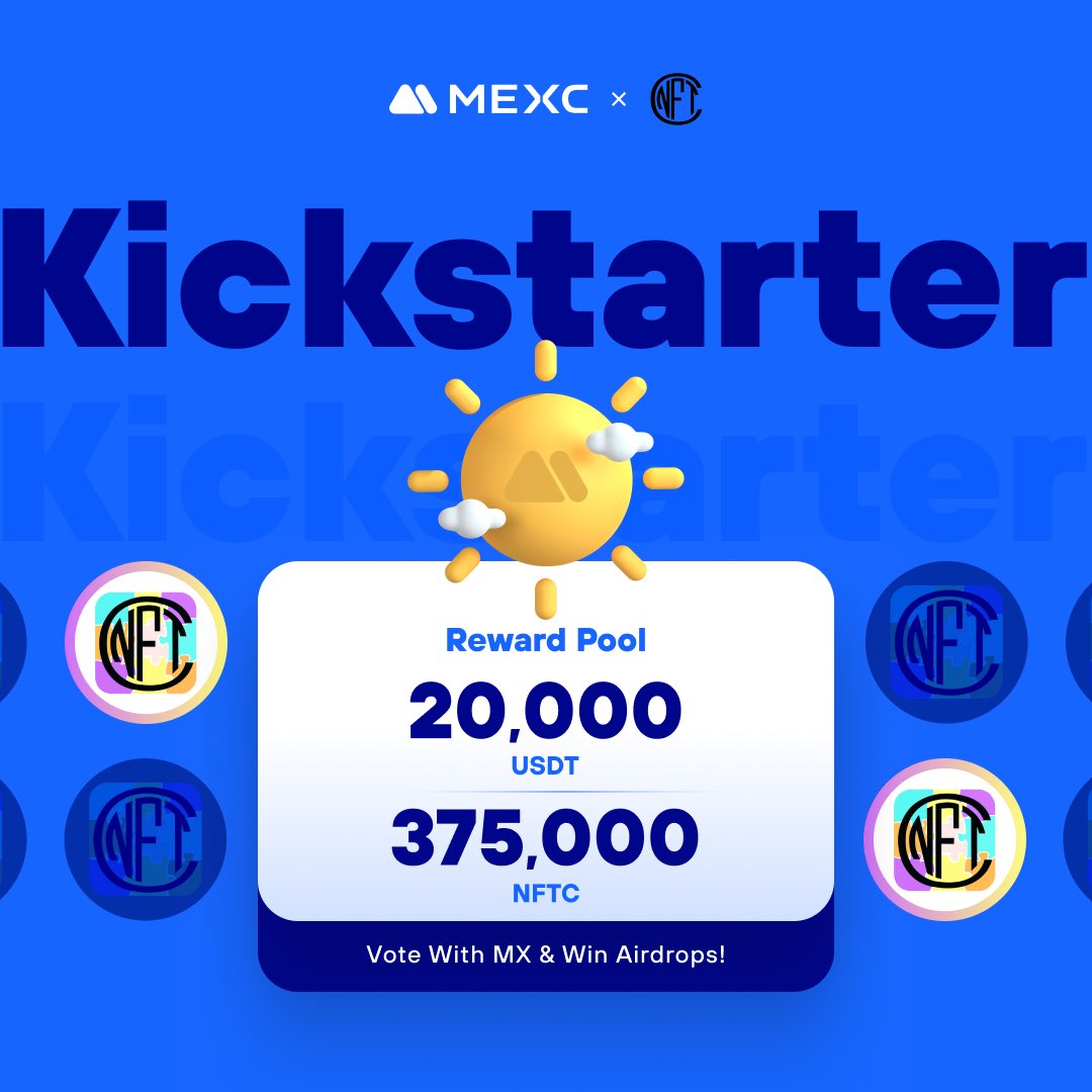 MEXC's tweet photo. .@NFTCombine, using NFTs to run a real-world business that provides employment opportunity and cash flow, is coming to #MEXCKickstarter 🚀

🗳Vote with $MX to share massive airdrops
📈 $NFTC/USDT trading: Dec 8, 13:00 (UTC)

Details: https://t.co/u1PhnG0VoV https://t.co/5UdMIGvBJ3