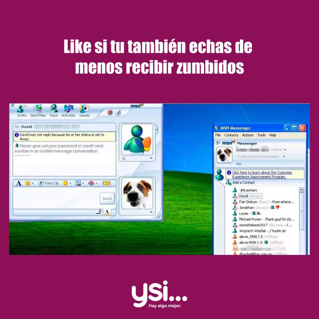 El MSN Messenger cambió la forma de comunicarse entre la juventud durante los primeros 2000.