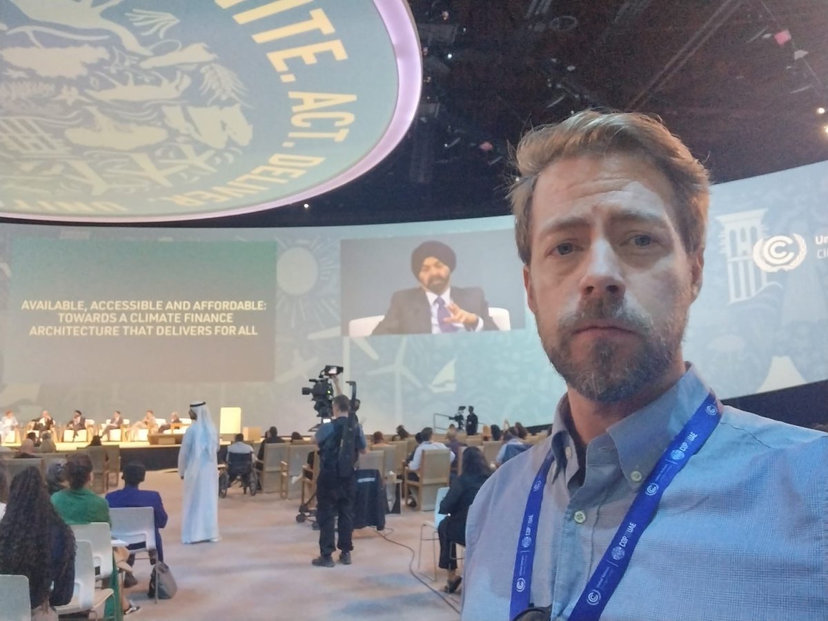 InstiglioInc's tweet photo. Instiglio is at #COP28 this week!
Our Associate Partner and Climate Practice Lead @Ben_Stephens03 has been joining different conversations on #climatefinance and the role these funds play in supporting developing countries.
#climateaction #COP28UAE #RCBF #tyingfundingtoimpact https://t.co/p4yJQeOeFV