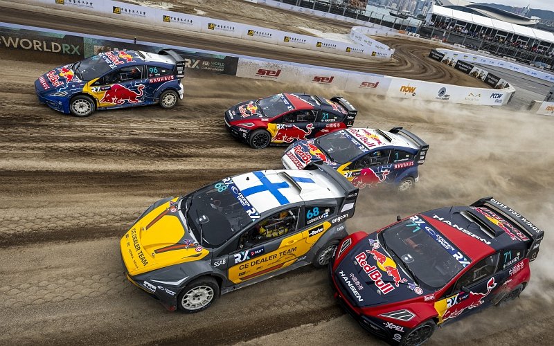 FIA ei sulkenut korviaan kritiikiltä, rallicrossin MM-sarjaan iso muutos ➡️ urheiluuutiset.com/fia-ei-sulkenu…

<a href="/FIAWorldRX/">FIA World Rallycross Championship</a> #WorldRX #Rallycross #Rallicross 

📸 Joerg Mitter / <a href="/redbull/">Red Bull</a> Content Pool