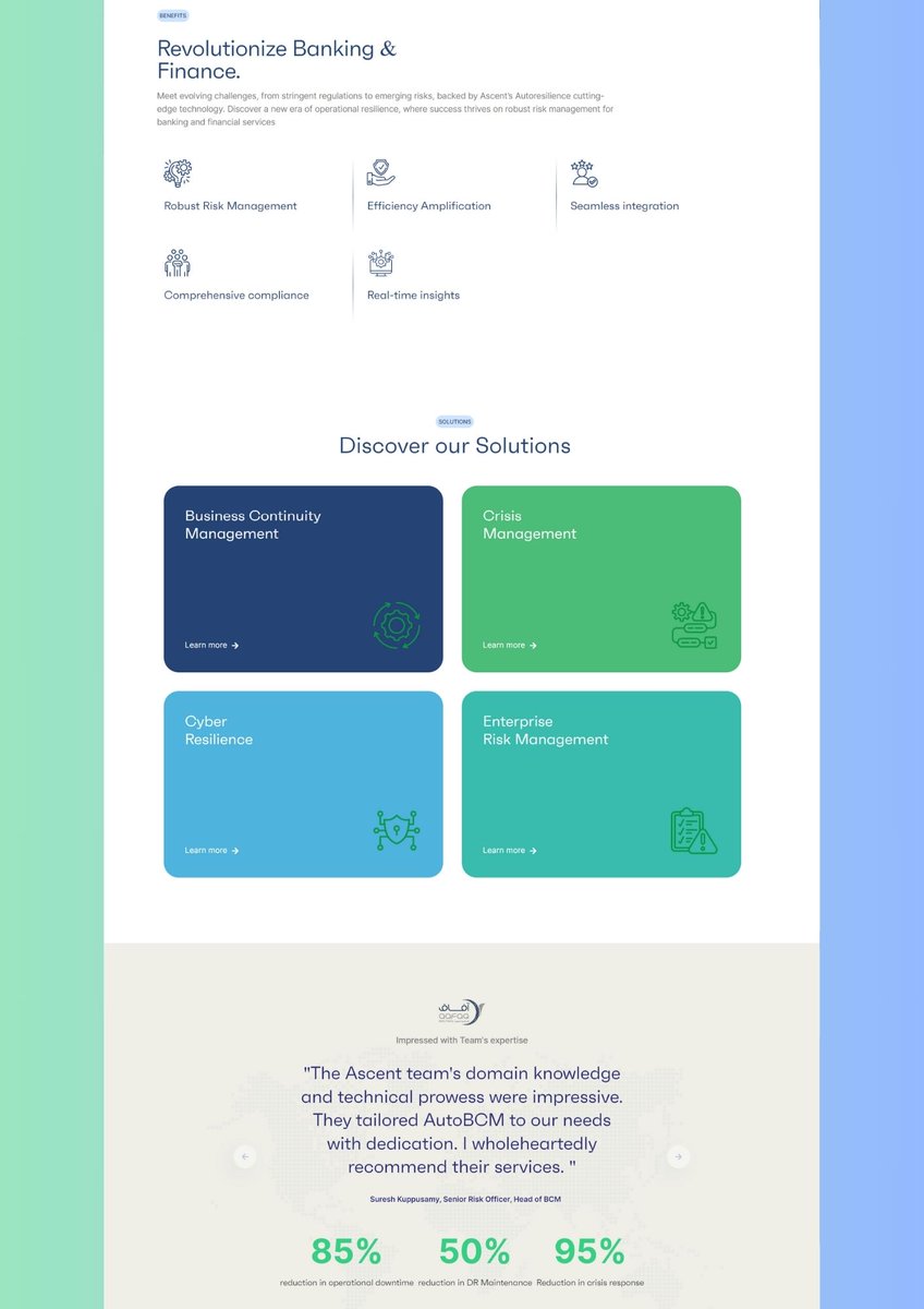 EyeBridge's tweet photo. One of the best parts of our job is to see our design work come to life. That’s why we are excited to share with you some of the screenshots of the AutoResilience website pages that we are most proud of. https://t.co/pxiOLLnUhT