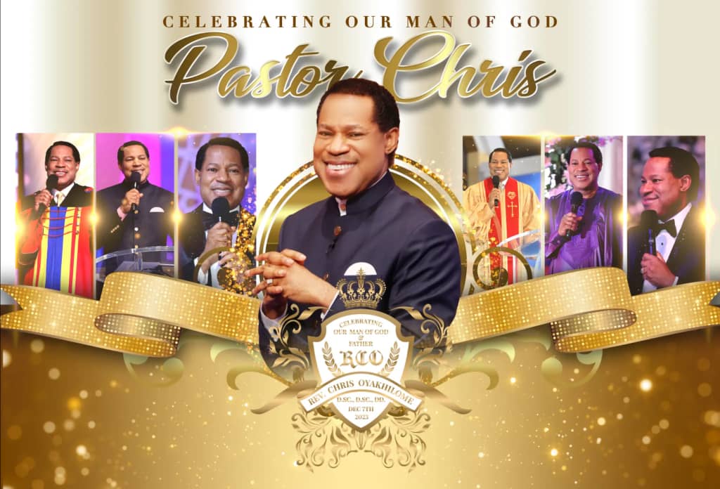 Celebrating our father, our teacher, mentor and life coach... God's General 🥈🥇 Rev. Dr. Chris Oyakhilome DSC, DSC, DD Thank you pastor sir for giving our lives a meaning! We love you dearly sir. Happy prolific birthday and many more #celebratingPastorChris #happybirthday