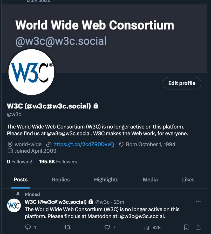 UnoSocialItalia's tweet image. Il W3C, l'ente che regola gli standard su internet, abbandona X e sbarca su mastodon.
Benvenuti!
#W3C #Mastodon