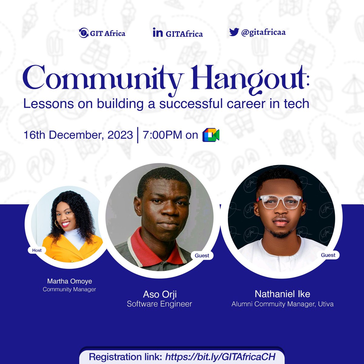 Can you believe 2023 is wrapping up?

 We've been right by your side, supporting your journey into the tech space. As we bid farewell to the year, we're excited to invite you to an awesome webinar to share insights on crafting a successful career in tech.