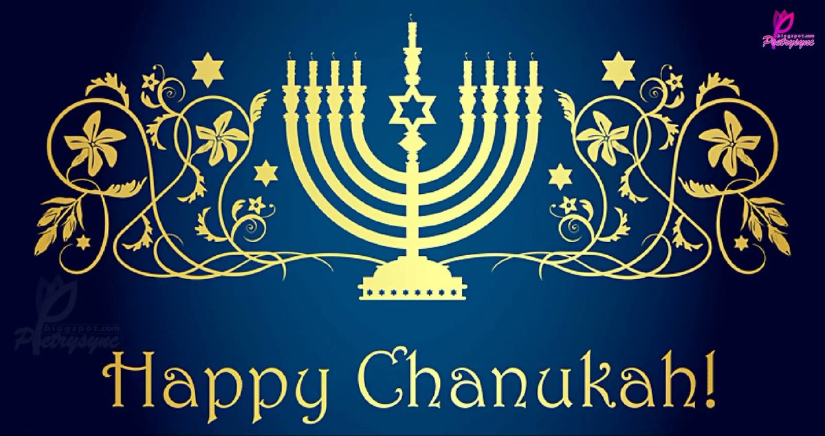 Thinking of all our Jewish brothers and sisters across the world who are celebrating Chanukah