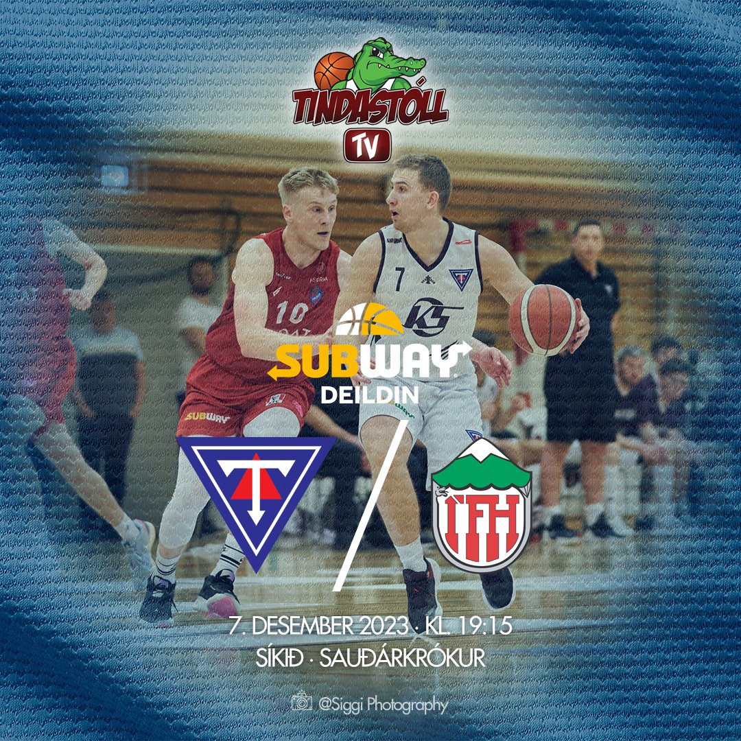 Leikdagur!
Í kvöld kl 19:15 fer fram leikur Tindastóls og Hattar í Subway deild karla í Síkinu og verður leikurinn í þráðbeinni hjá okkur og hefst útsending um kl. 19:00.

Áfram Tindastóll!

#korfubolti

tindastolltv.com/beint/