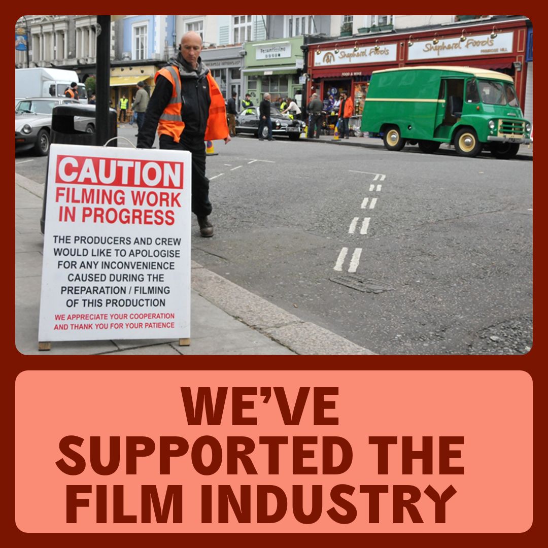 LoveCamden's tweet photo. 📢Day 7

In 2023 we supported the #film industry providing world-class locations with @FilmFixerUK.

If you're looking for top places for your production, we've got them! 

Check out all our highlights from 2023👇
https://t.co/WxKYguWxpe

#30DayReflection https://t.co/B1x35UJbX0