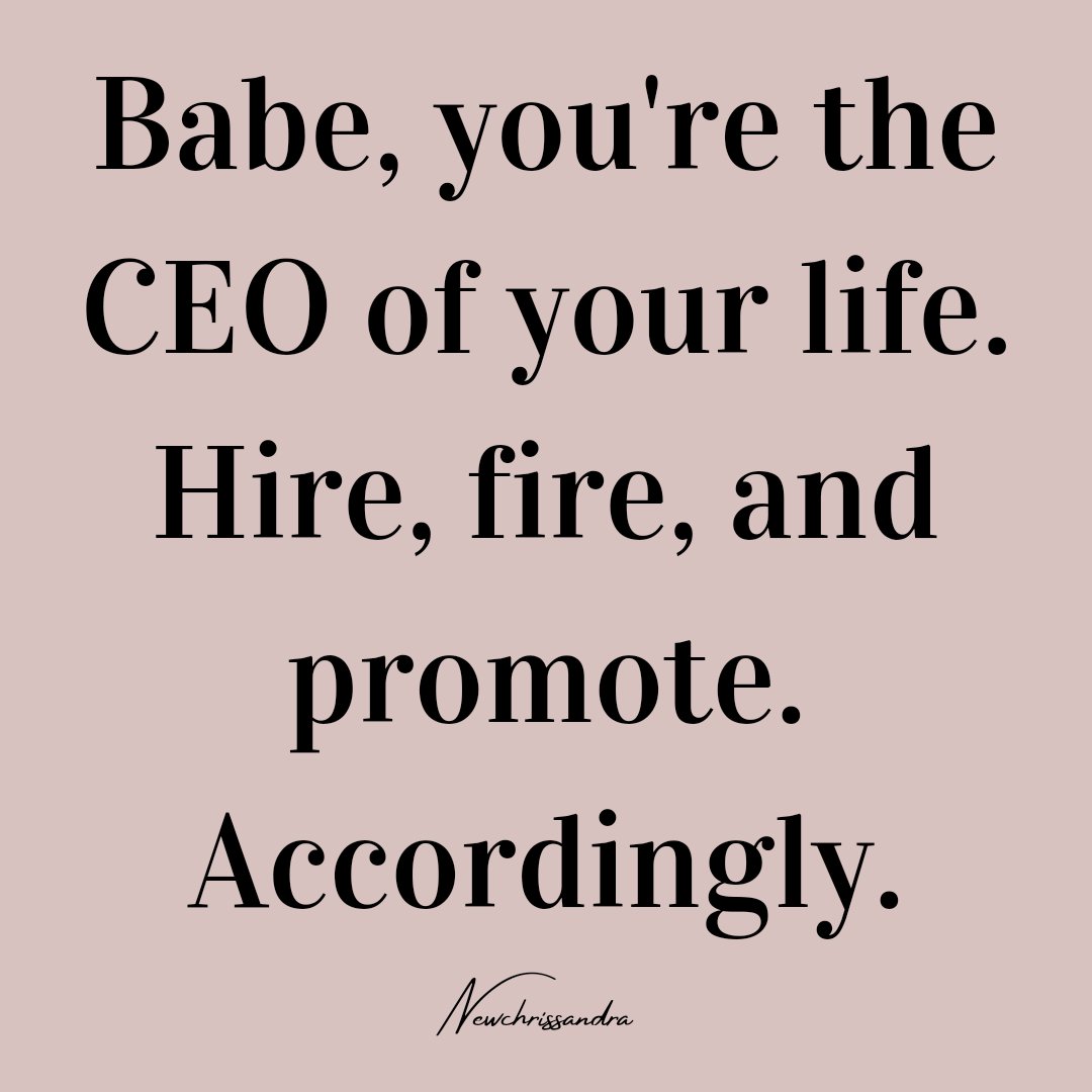 👩🏻‍💼

#newchrissandra #womenempowermentquotes #womenempowerwomen #womensucceed #succesfulwomen #bossladymindset #selflovequotes #empowerher #bossbabequotes #girlbosslife #herbusiness #thebossbabesociete #justgirlythings #goalsdiggers #bossladymindset #girlbosstribe #girlbossquotes