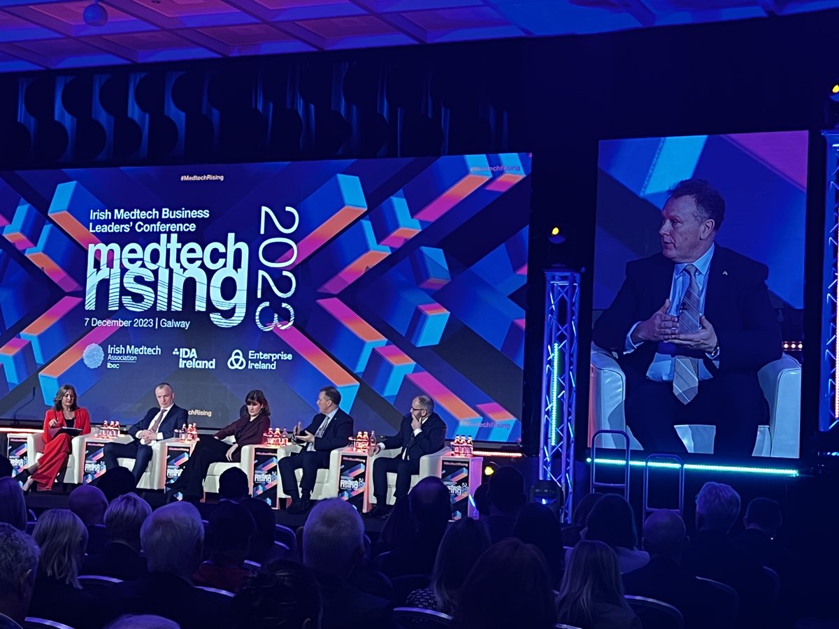 MedtechSkillnet's tweet photo. On the topic of World Class Innovation, talent development is a key driver for the industry, John Nugent of @IDAIreland and Garrett Murray of @EntIrl agreed. Innovation is fuelled by investment and talent driving industry advancement.
#MedtechSkillnet #MedtechRising
@irishMedtech https://t.co/gGd9y0wd2V