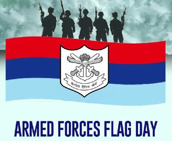 Happy Armed Forces Flag Day!! 🇮🇳

#ArmedForcesFlagDay2023