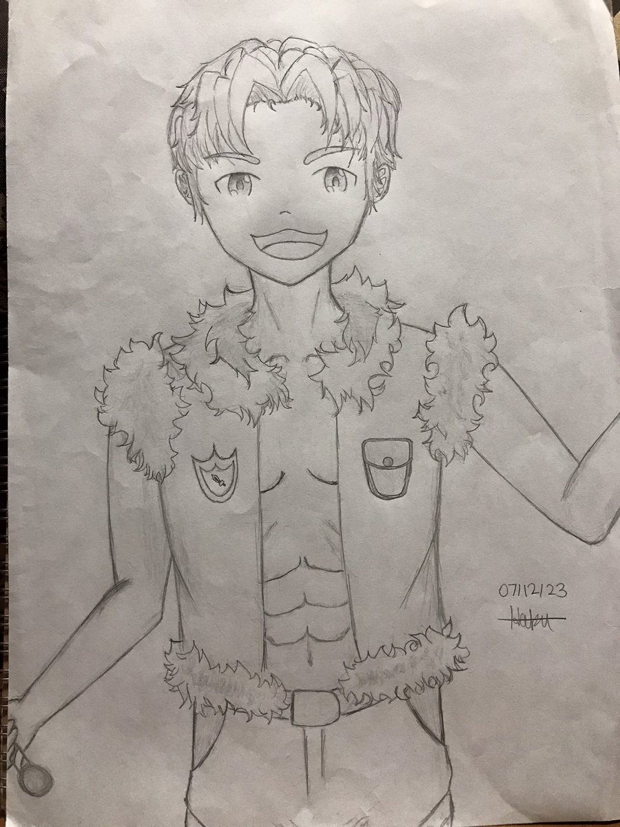 HakueiRyuuji's tweet photo. Practice sketch! I saw my errors too😂 Follow for more!
P.S.: Comments, Constructive criticism, praises, and tips are greatly appreciated!
#practice #art #animeart #animeboy #draw #drawing #noobworks #learning2draw #Haku #animesketch #sketch #practicesketch #traditionalart https://t.co/NtCYvS82D5