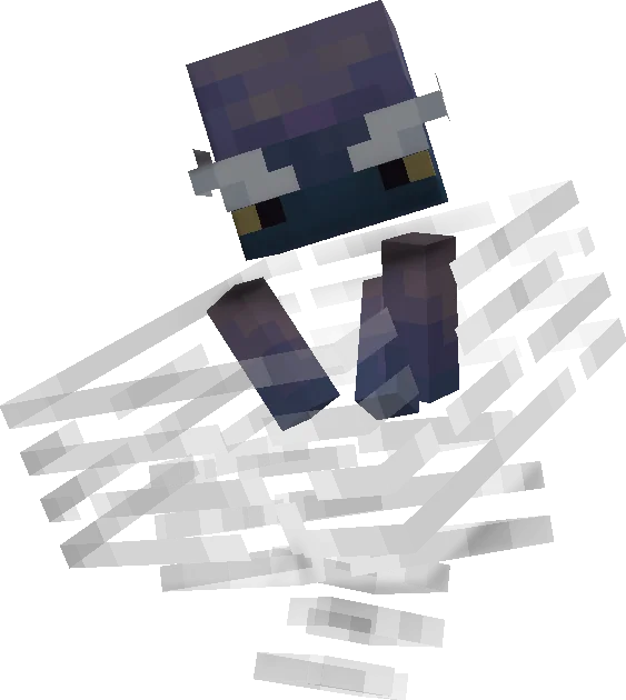 human nightmare sans (1/2) Minecraft Skin