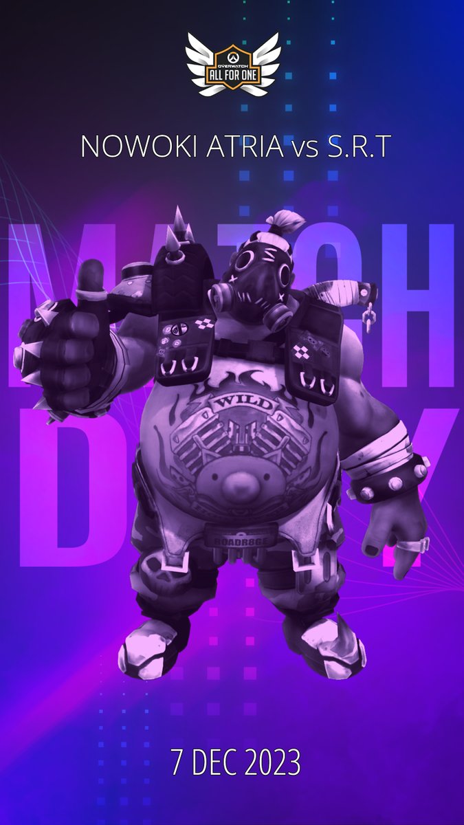 🔥 Match DAY 🔥

Deux nouveaux matchs pour la <a href="/PlayAllForOneFR/">Overwatch AllForOne France</a> ce soir  !

⚔️Match 1 - Nowoki Fafnir vs. @Dsp_Corp Pandora

⚔️Match 2 - Nowoki Atria vs. S.R.T 

#AllForOne